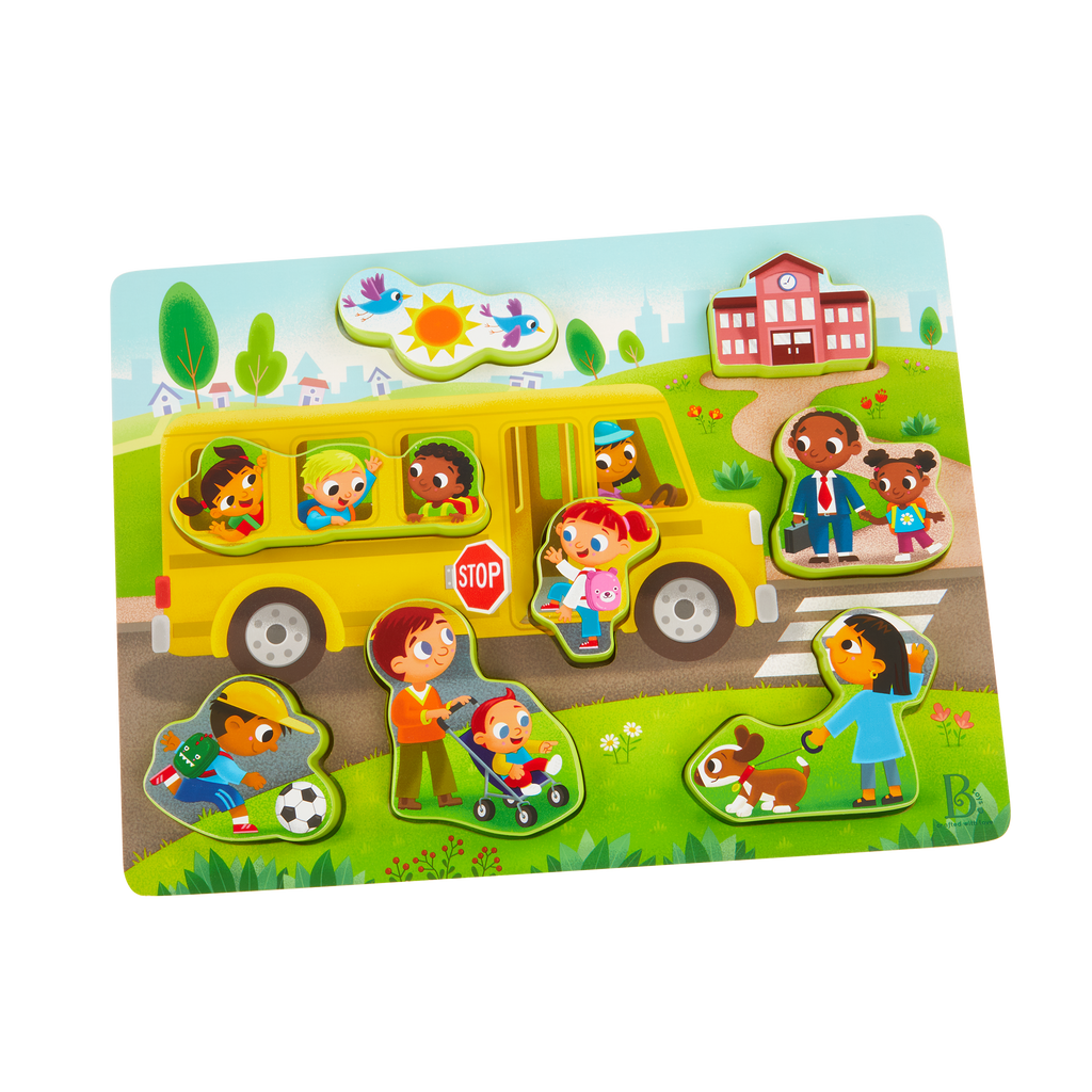 Peek & Explore - School Bus