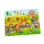 Peek & Explore - School Bus