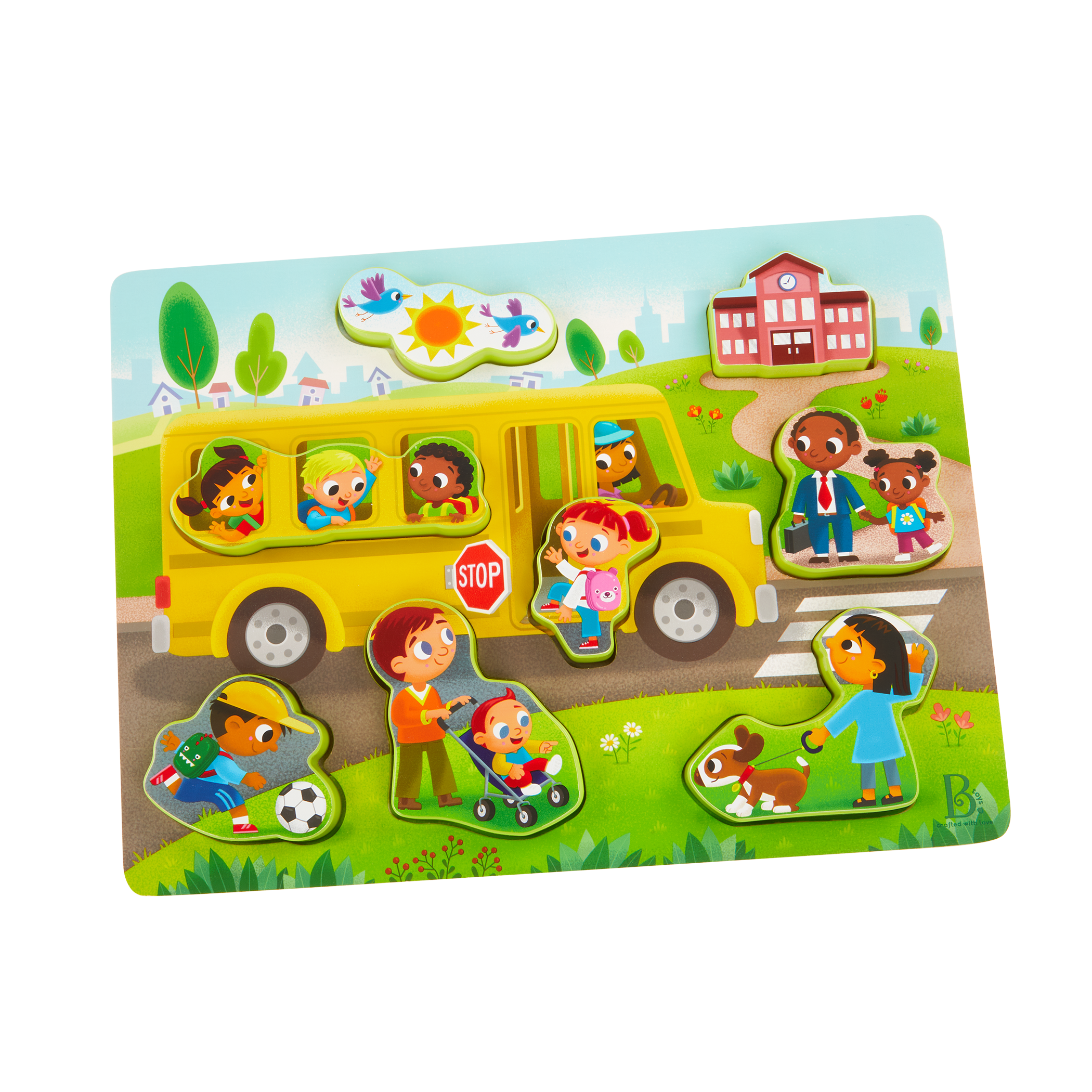Peek & Explore - School Bus