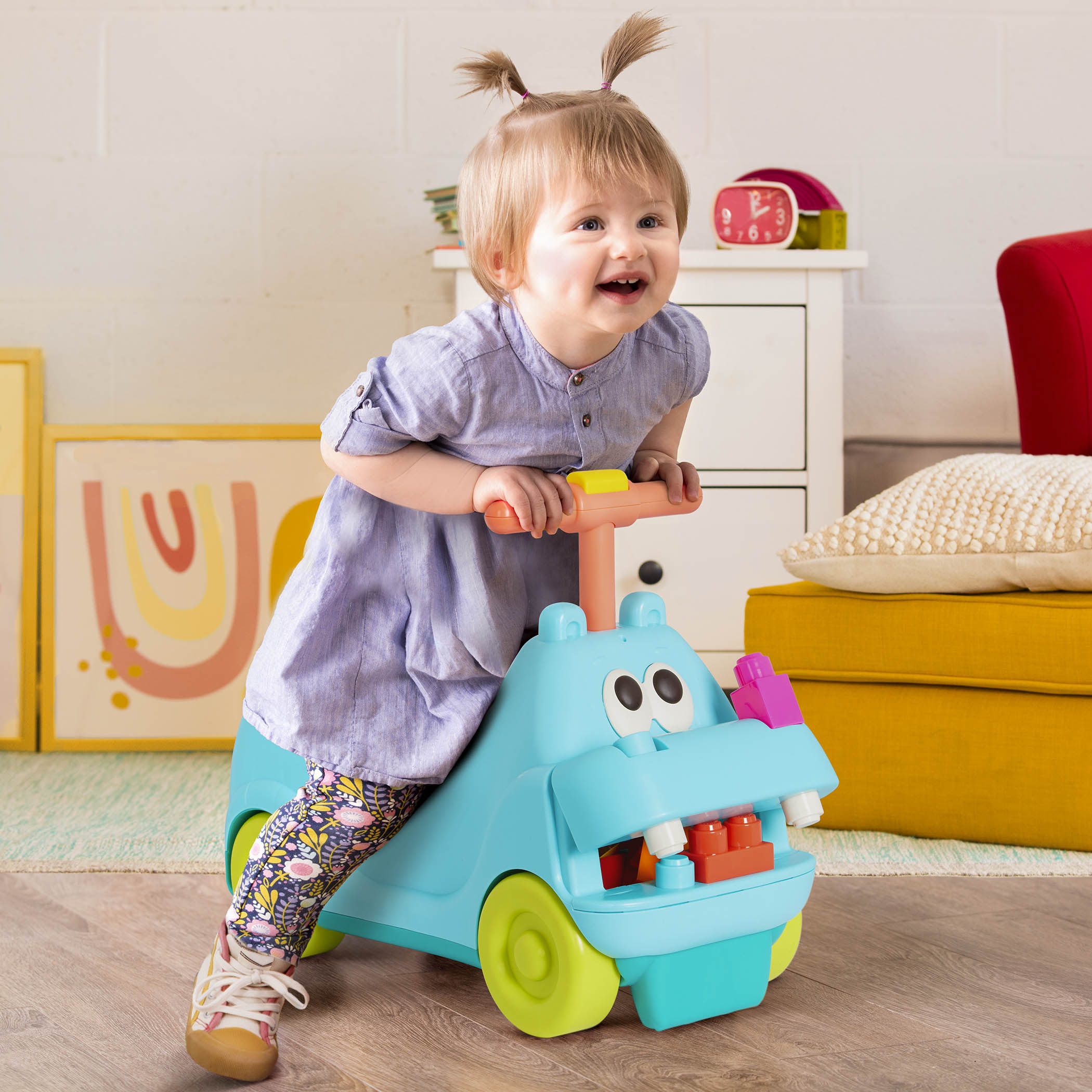 Hippo Ride-On Blocks